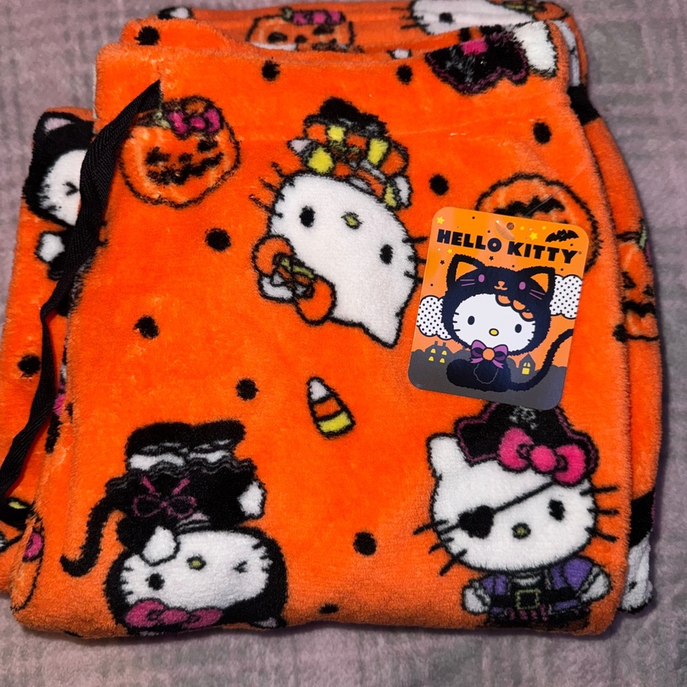 hello kitty halloween pajama pants